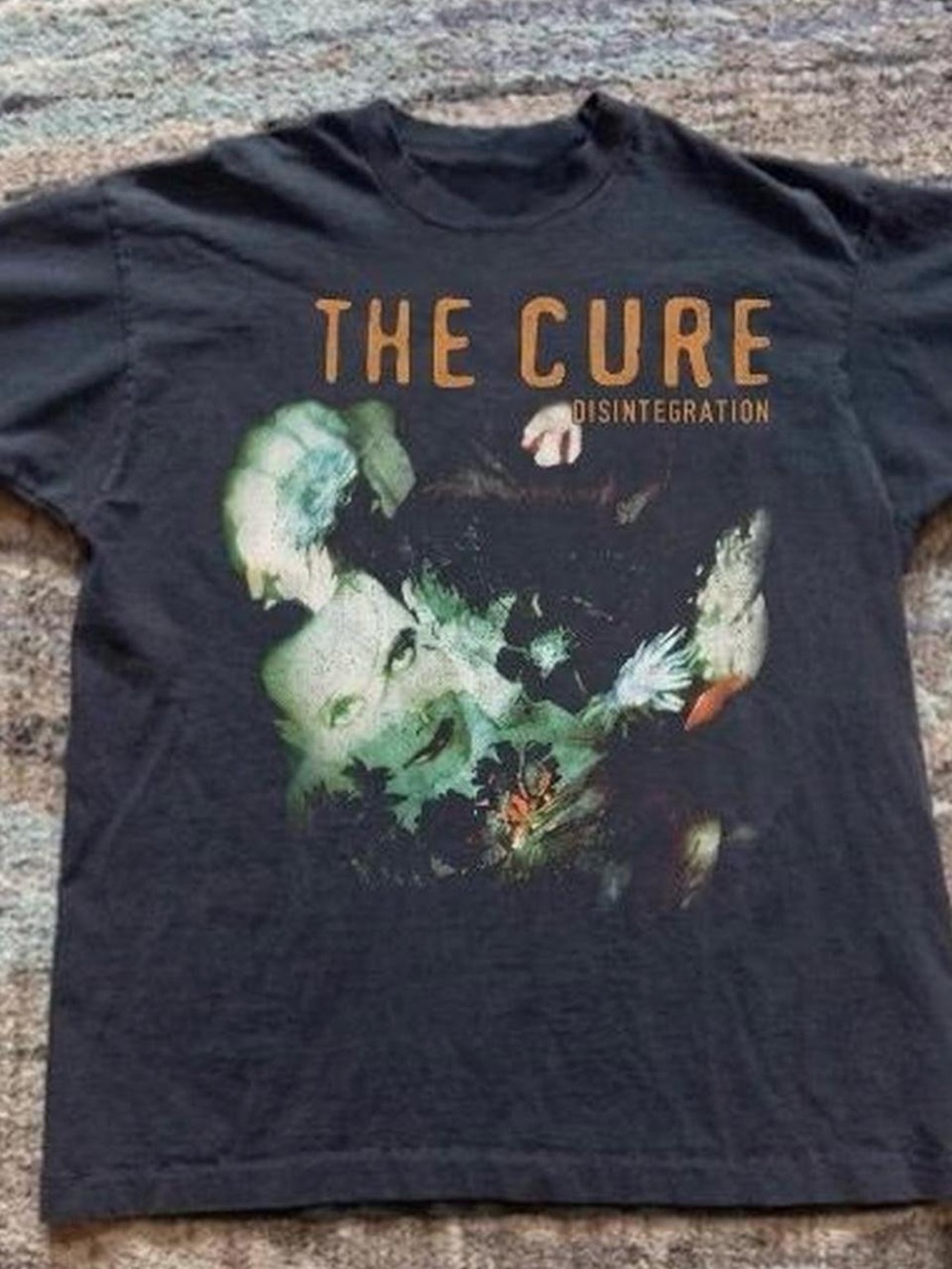 Gildan Black The Cure 'Disintegration' Short Sleeve Band Tee